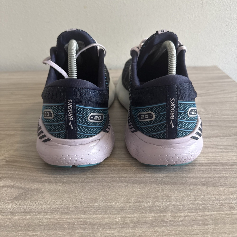 Brooks 1203701D499 Glycerin 20 Shoes Womens Size 10.5D Wide Blue Sneakers - Picture 6 of 10